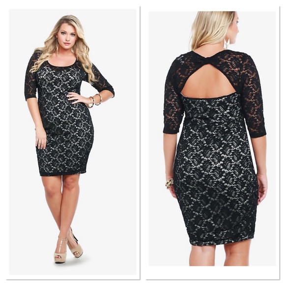 Torrid LACE ILLUSION SWEETHEART DRESS - Picture 2 of 8